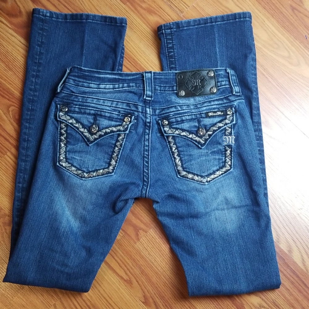 Miss Me signature rise bootcut jeans